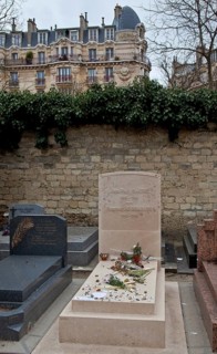Grave of Jean Paul Sartre and Simone de Beauvoir