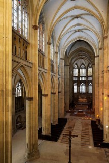 View from the west gallery to the east, St., Sankt, Saint