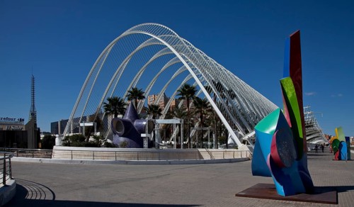 City of Arts and Sciences (cat./val. Ciutat de les Arts i de les Ciències), L'Umbracle, open