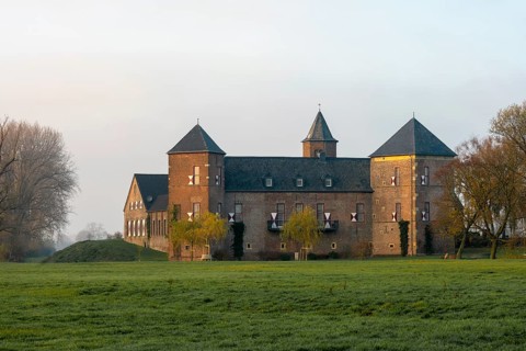 Kranenburg, Zelem Castle, view from the east