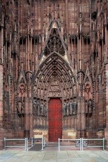 Strasbourg Cathedral, Cathédrale Notre-Dame de Strasbourg, west façade, north portal