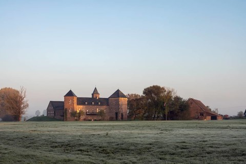 Kranenburg, Zelem Castle, view from the east