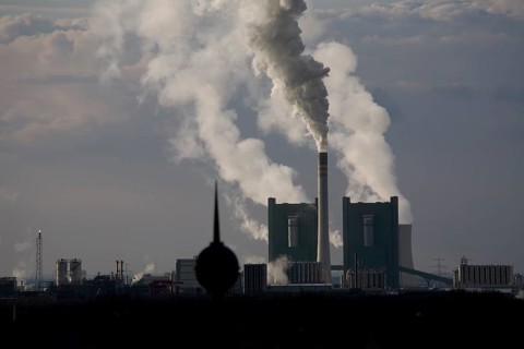 Schkopau, lignite-fired power station