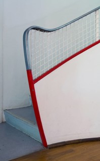 In GDR times House of Pioneers, now Scharoun House, condition after refurbishment in 2012, stairs