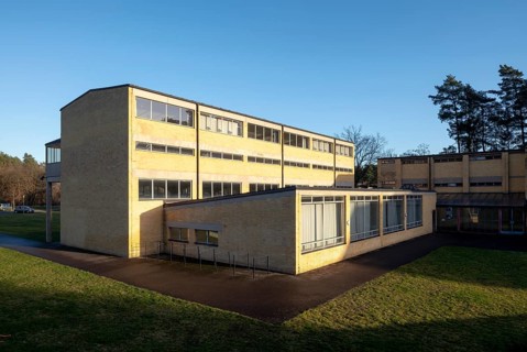 Bernau, federal school of the General German Trade Union Federation, built 1928-1930 by Hannes