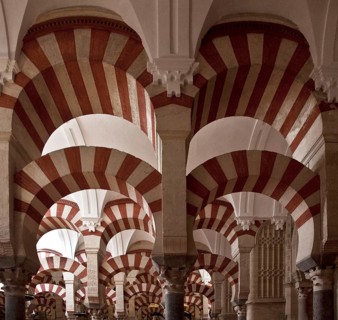 Mezquita-Catedral de Córdoba, interior, detail with superimposed arches, St., Saint, Saint