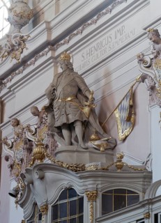 Baroque oratory by the Asam brothers, around 1733, St., Sankt, Saint