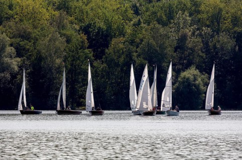 Sailing regatta of the SCV Segelclub Ville, Zugvogel, Schwertzugvogel