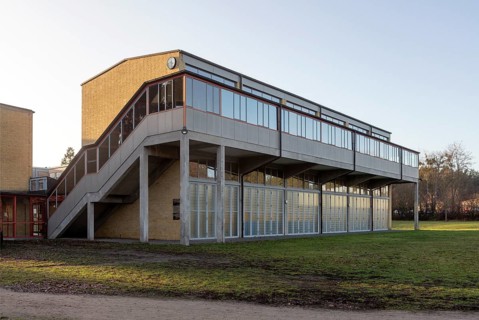 Bernau, federal school of the General German Trade Union Federation, built 1928-1930 by Hannes