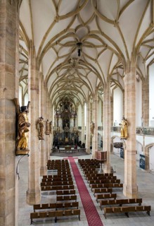 View from the west gallery to the east, St., Sankt, Saint