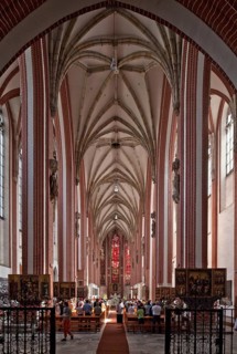 Built 1334-1425, interior facing east, St., Sankt, Saint