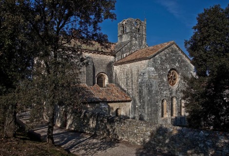 Cistercian monastery founded in 1144, church built 1175-1220, view from south-east, St., Sankt,