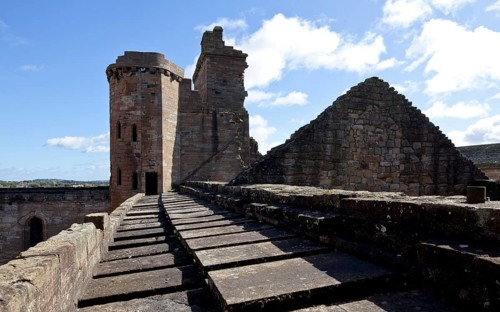 GB Scotland Lithlingow Castle 1542 Birthplace of Mary Stuart 56718