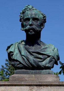 Gustav Nachtigal, born 1834 in Eichstedt near Stendal, African explorer, died 1885, memorial