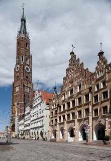 View from the old town from the south-west, St., Sankt, Saint