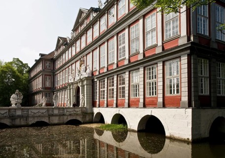 Wolfenbüttel, palace, façade and entrance from the Baroque period