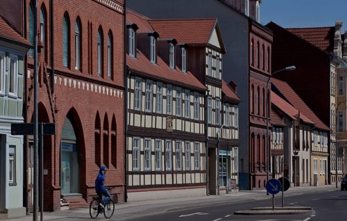 Old settlement centre with Wilhelminian-style and older houses