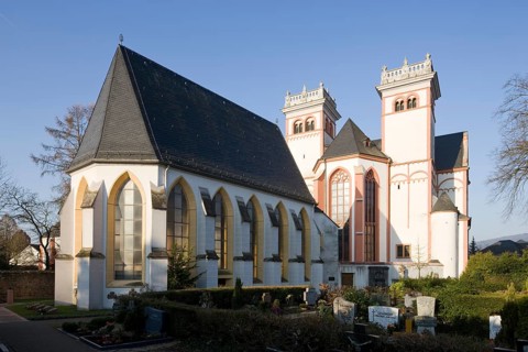 View from the north-east of the choir and St Mary's Chapel, St, Saint, Saint