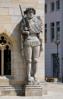 Halberstadt, reconstructed town hall