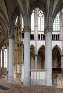 Choir, view from the ambulatory to the south, St., Sankt, Saint