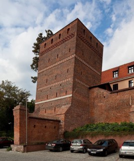 View from the south at the south-west corner of the city wall