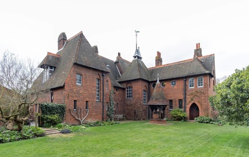 Bexleyheath near London, Red House, residence of William Morris. Built in 1859 by Philipp Webb,