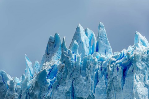 Perito Moreno Glacier, glacier tongue, glacier break, Los Glaciares National Park, Santa Cruz,