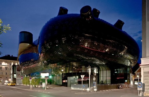 Kunsthaus, view from the north