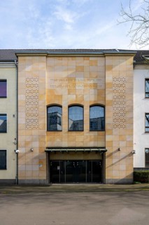 Krefeld, Jewish community centre in Wiedstraße. Architecture: Klaus Reymann