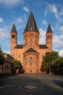 Mainz, St Martin's Cathedral, east choir, view from the east