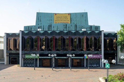 Krefeld, municipal theatre (Gerhard Graubner 1963) on Theaterplatz