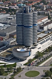 BMW site, BMW high-rise, BMW Tower by Karl Schwanzer 1972