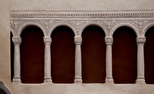 Remainder of the former choir screen, St., Sankt, Saint