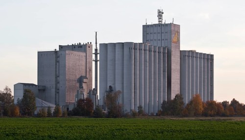 Herzberg an der Elster, fodder silo, built 1970s-1980s