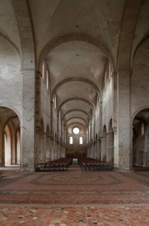 Monastery church, view to the west, St., Sankt, Saint