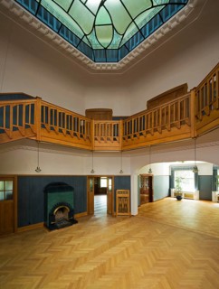 Built in 1902/1903 by Henry van de Velde and extended in 1911. Great hall, staircase