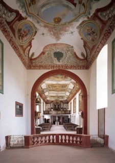 Former Cistercian nunnery Himmelthal in Spessart. Founded in 1232, the present church dates from