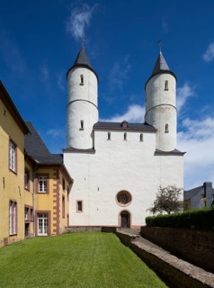 West façade of the monastery church, St., Saint, Saint