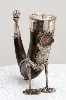 Cornelius Chapel, reliquary in the shape of a drinking horn, St., Saint, Saint