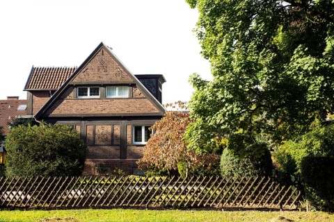 North-east side, built ca. 1933-1935, architect: Friedrich Kühnen, gabled pitched roof