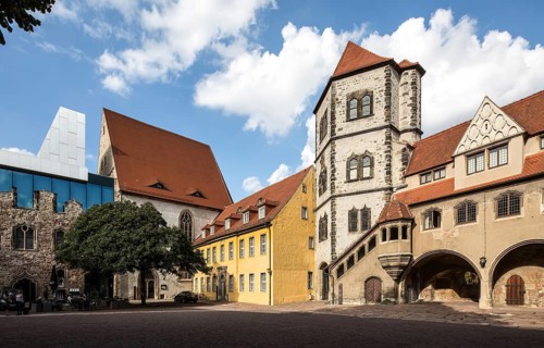 Halle/Saale, Museum Moritzburg. North wing, remodelled by the Spanish architects Fuensanta Nieto