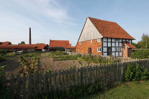 Entire property with cottage and vegetable garden