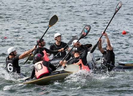 Canoe polo national league match Wassersportfreunde Liblar
