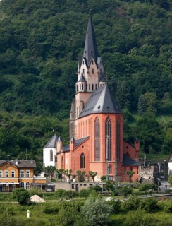 View over the Rhine, St., Sankt, Saint