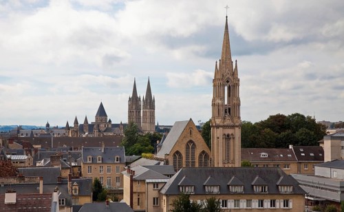 In the background St Etienne, St, Saint, Saint