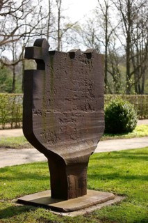 Moyland, castle park in spring