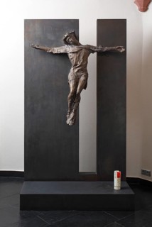 Crucifix by Karlheinz Oswald, St., Saint, Saint