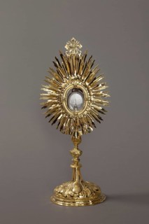 Monstrance, goldsmithing and textile art from the 16th to the 20th century, St., Sankt, Saint