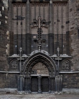 Transept north portal, St., Saint, Saint