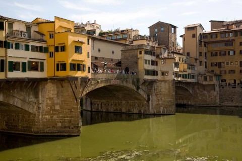 Florence, Ponte Vecchio from 1345